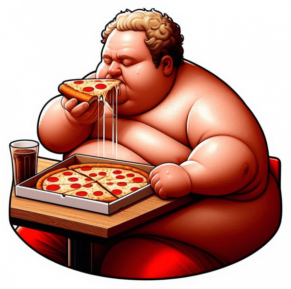 El Hombre Sin Principios Y Sin Queso En La Pizza 0