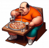 El Hombre Sin Principios Y Sin Queso En La Pizza 0