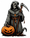El Monje Espantajo Y La Calabaza 01