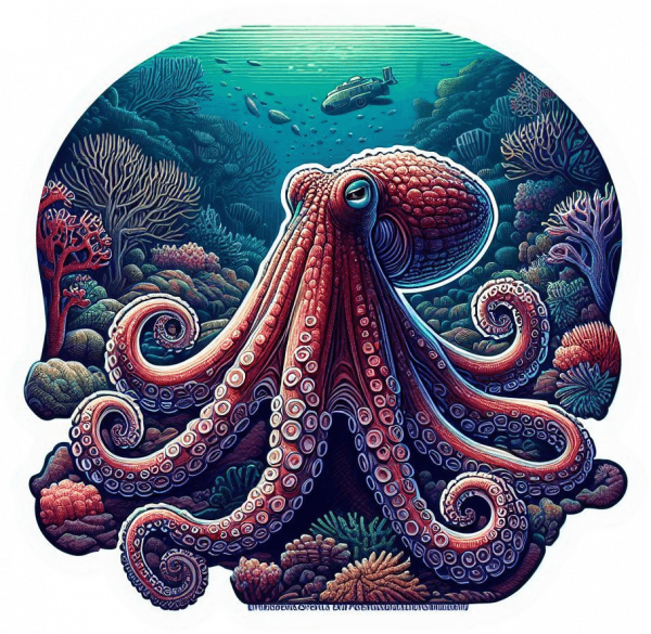 Enteroctopus Dofleini 01