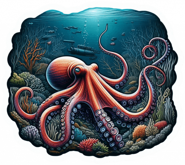 Enteroctopus Dofleini 04
