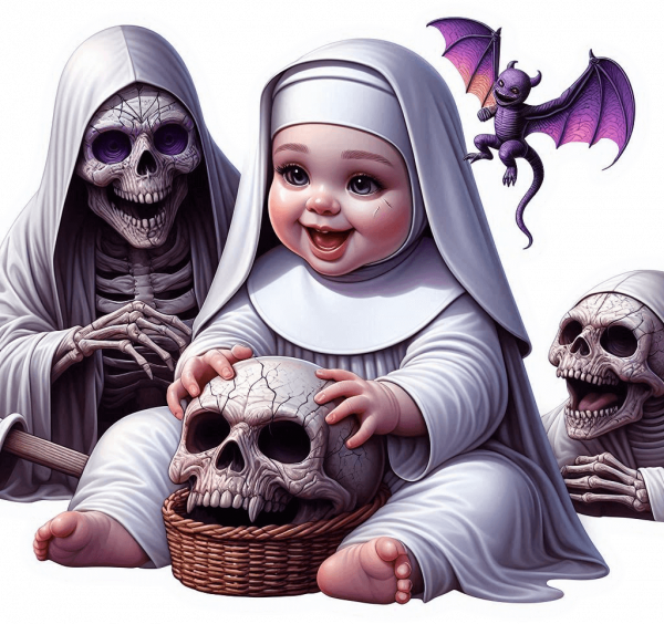 Ghostly Nun Bebe 04