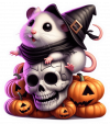 Hámster Y Halloween 01