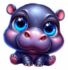 Hipopotamo Bebe 01
