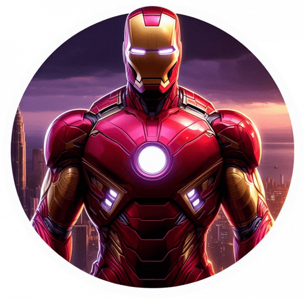 Iron Man En El Edificio 20