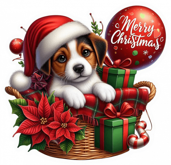Jack Russel Y Feliz Navidad 03