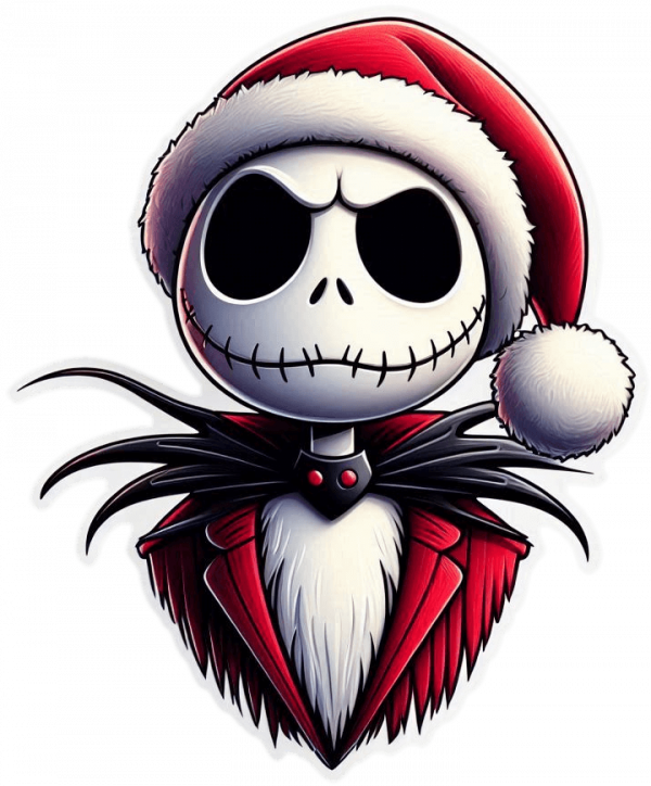 Jack Skellington De Navidad 02