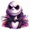 Jack Skellington En Acuarela Gaouche 02