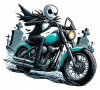 Jack Skellintong Sobre Moto.04