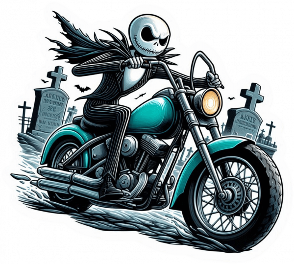 Jack Skellintong Sobre Moto.04