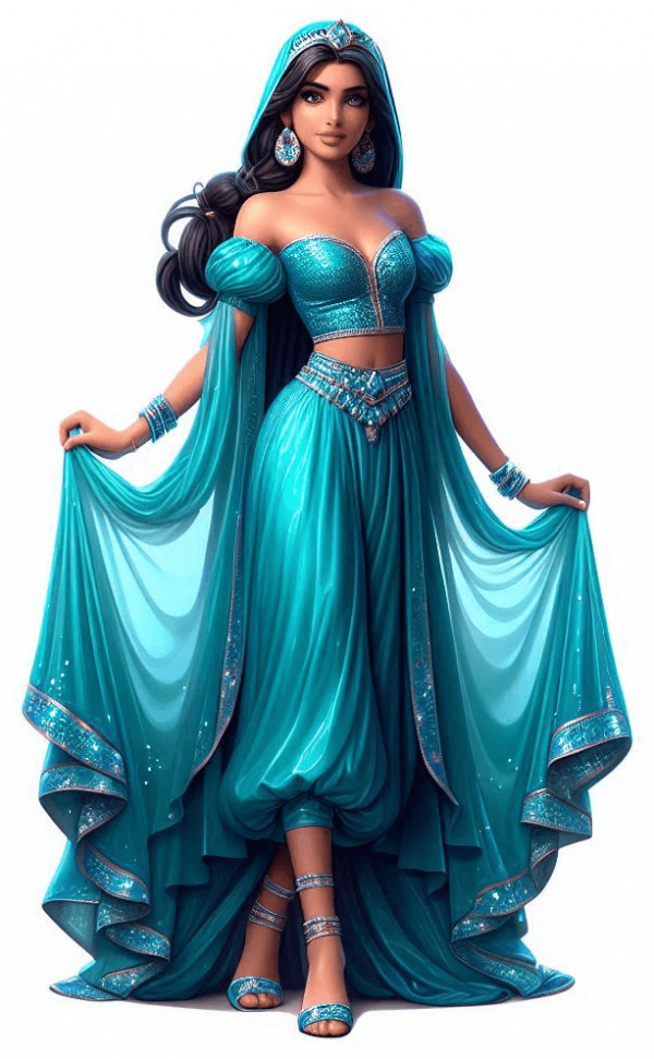 La Princesa Jasmin De Disney 07
