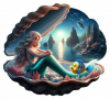La Sirenita Y Flounder 02