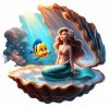 La Sirenita Y Flounder 01