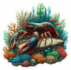 Langosta Real (Palinurus Regius) 01