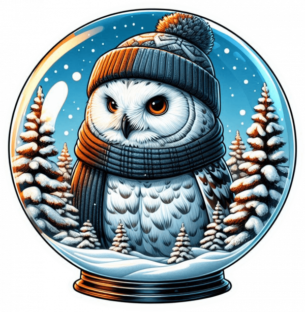 Lechuza De Navidad 02