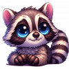 Mapache Bebe 01