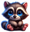 Mapache Bebe 02