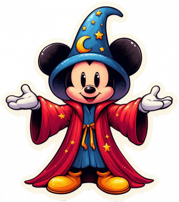 6469-Mickey Mouse fantasia 02 Mickey Mouse Fantasía