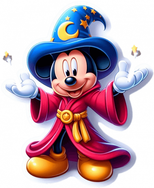 6471-Mickey Mouse fantasia 05 Mickey Mouse Fantasía