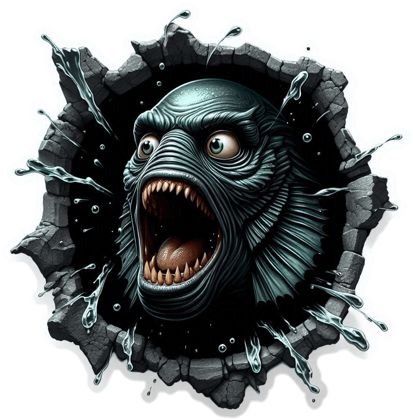 6548-Mounstruo de la ln Mounstruo De La Laguna Negra