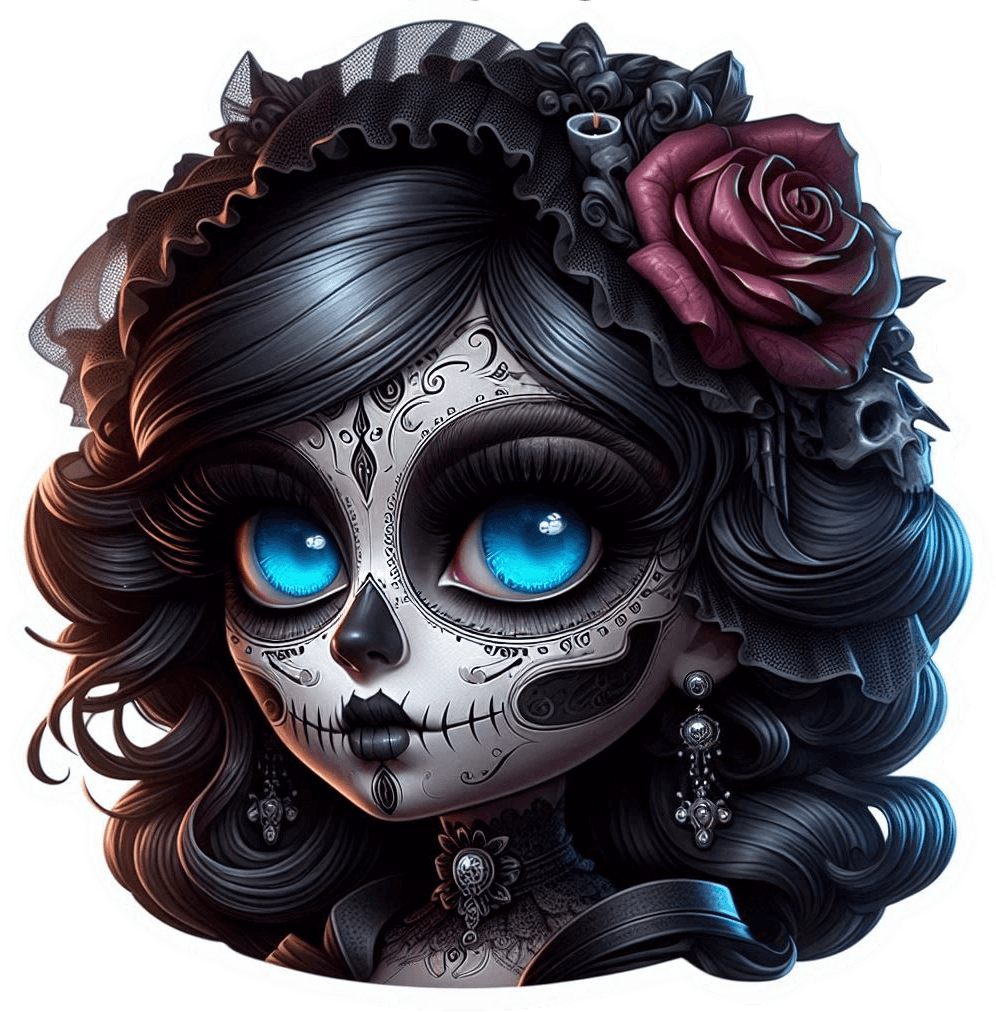 6616-Muñeca Gotica Katrina 01 Muñeca Gotica Katrina 01