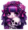 Muñeca Gotica Kwaii 09