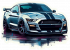Mustang Shelby Gt500 04