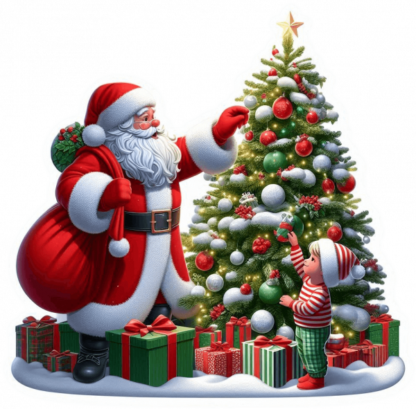 Navidad Santa Y Niño 09