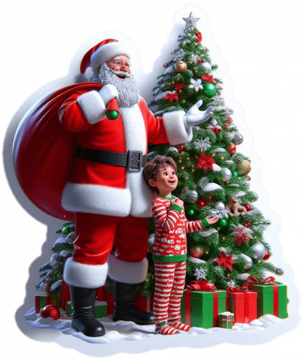 Navidad Santa Y Niño 12