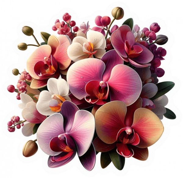 Orquidea En Ramos 01