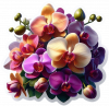 Orquidea En Ramos 02