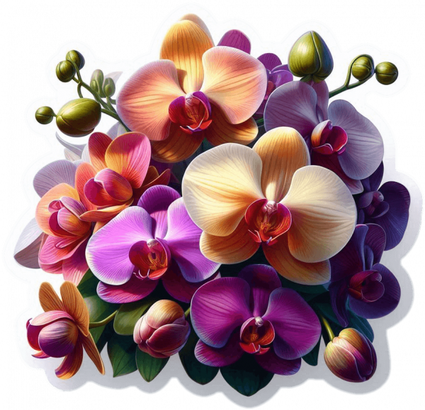 Orquidea En Ramos 02