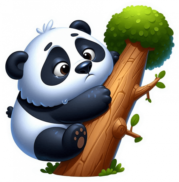 Osito Panda En Arbol 01