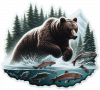 Oso Pardo A La Caza02
