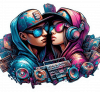Pareja Con Moda Hip Hop 02