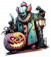 Payaso Terrorifico Gotico 01