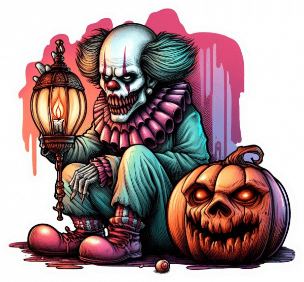 Payaso Terrorifico Gotico 04