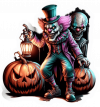 Payaso Terrorifico Gotico 05