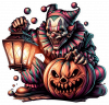 Payaso Terrorifico Gotico 07