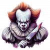 Pennywise Terrorifica En Acuarela Gaouche 02