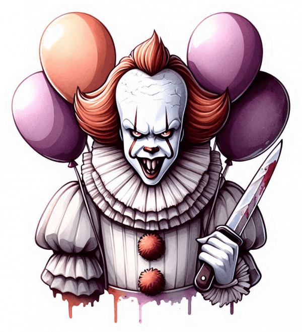 Pennywise Terrorifica En Acuarela Gaouche 03