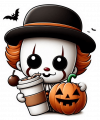 Pennywise Tomando Cafe 03