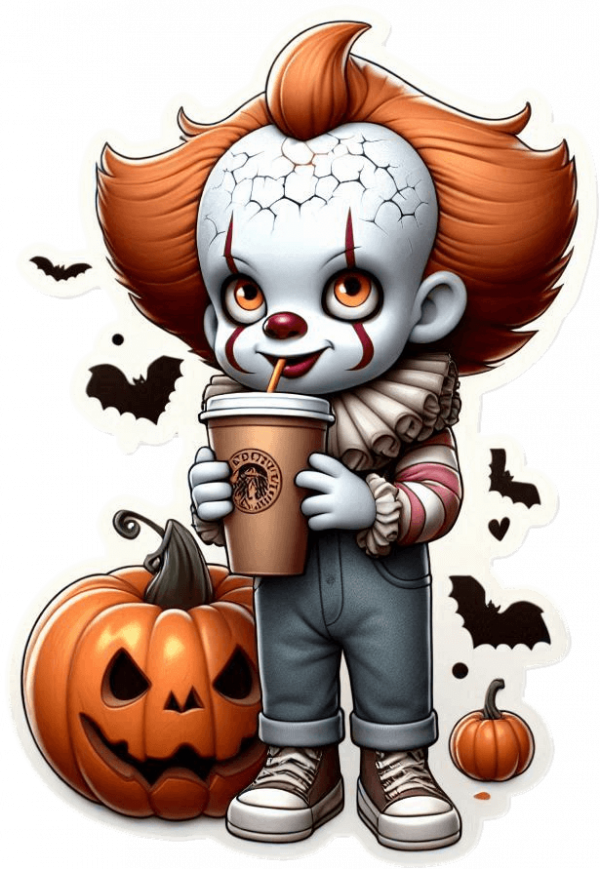 Pennywise Tomando Cafe 05