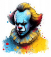 Pennywiseacuarela05