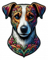 Perro Jack Russel Colorido 03