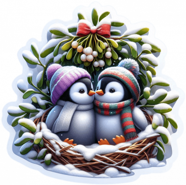 Pinguinos De Navidad 01
