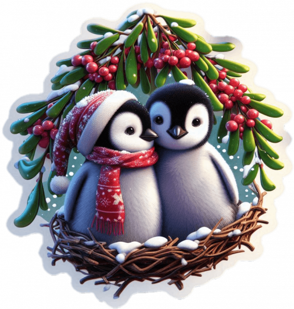 Pinguinos De Navidad 06