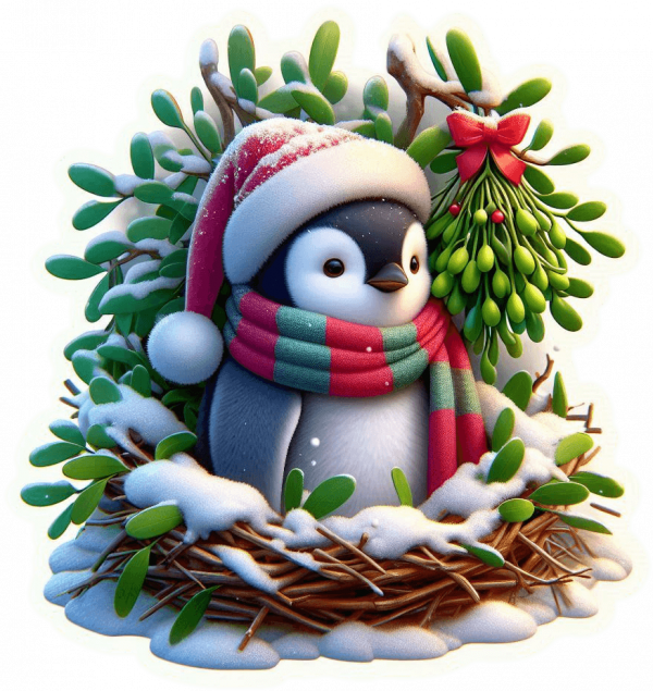 Pinguinos De Navidad 07