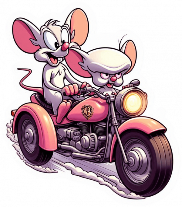 Pinky Y Cerebro Motorizados 01