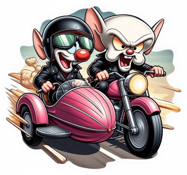 Pinky Y Cerebro Motorizados 03
